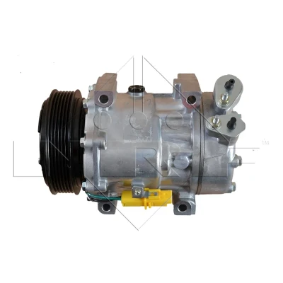 Kuva NRF EASY FIT 32270 Ilmastoinnin Kompressori SD7V16 12 PAG 46 kompressoriöljyllä, Tiivisterenkaalla FIAT: BRAVO 2, CITROËN: Jumpy II MPV