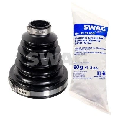 Kuva SWAG 33 10 6339 Paljekumisarja, Vetoakseli Vaihteiston puoli, Etuakseli, vasen, oikea termoplastinen polyesteri elastomeeri