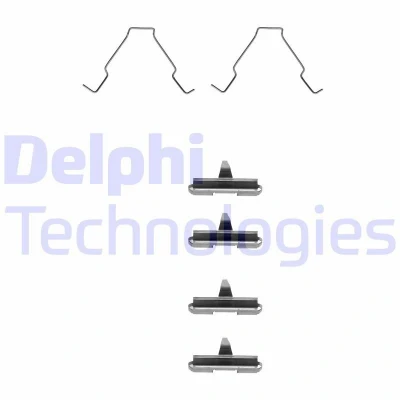 Kuva DELPHI LX0267 Tarvikesarja, Jarrupala MAZDA: 626 IV Sedan