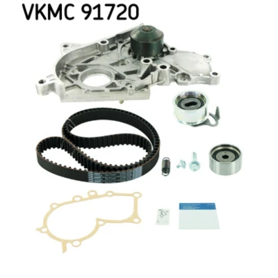 Kuva SKF VKMC 91720 Vesipumppu + Jakohihnasarja Tiivisteillä 177 TOYOTA: Avensis I Sedan, Carina E Corolla IV Sedan