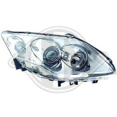 Kuva DIEDERICHS 4474081 Ajovaloumpio Vasen H7/H7 Kromi RENAULT: LAGUNA 3 Grandtour