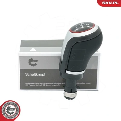 Kuva ESEN SKV 63SKV040 Vaihdekepin nuppi 6 vaihteinen Nahka VOLKSWAGEN: Golf 5, Jetta 3