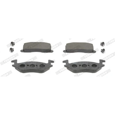 Kuva FERODO PREMIER ECO FRICTION FDB943 Jarrupalat akustisella kulumavaroittimella Tarvikkeilla TOYOTA: Starlet V Hatchback