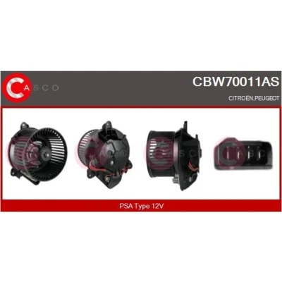 Kuva CASCO CST10108AS Starttimoottori 12V 1,10kW 10 CPS0005 76mm VOLKSWAGEN: GOLF 4, 3, 3 Variant, SKODA: Octavia I Hatchback