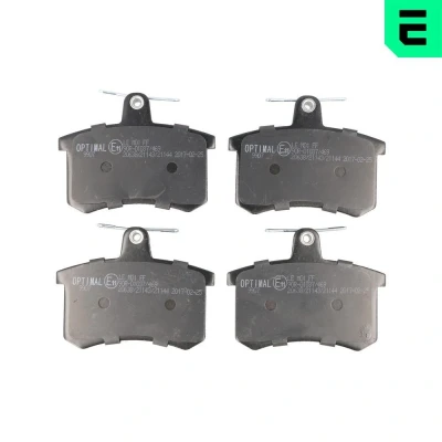 Kuva OPTIMAL BP 09907 Jarrupalat Taka akseli Ei kulumisenilmaisimelle AUDI: A4 B5 Avant, Sedan, A8 D2