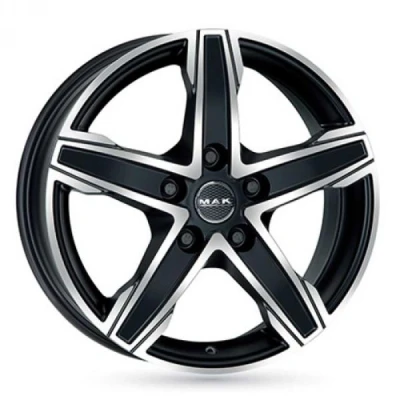 Kuva MAK King5 Black Machined Face /R Kesärenkaat