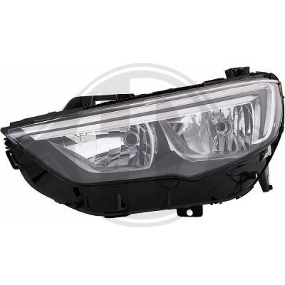 Kuva DIEDERICHS 1828981 Ajovaloumpio Vasen H7/H7, LED Halogeeni Oikeanpuoleiselle liikenteelle OPEL: Insignia B Sports Tourer, Country Tourer