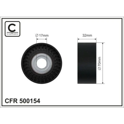 Kuva Kiristysrulla, moniurahihna BMW 5 [F10], Touring [F11], 7 [F01, F02, F03, F04], X3 [F25] OE 11 28 582 761, 8 620 022, 11287582761