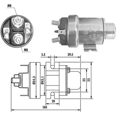 Kuva Magneettikytkin, käynnistin MAGNETI MARELLI 940113050020