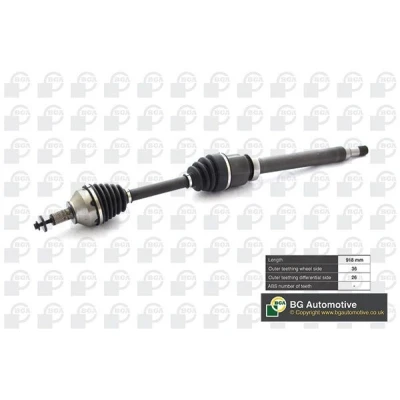 Kuva BGA DS2332R Vetoakseli Etuakseli, oikea 918 VOLVO: V50, S40 II, C30, FORD: Focus 2 Kombi, 2, C Max