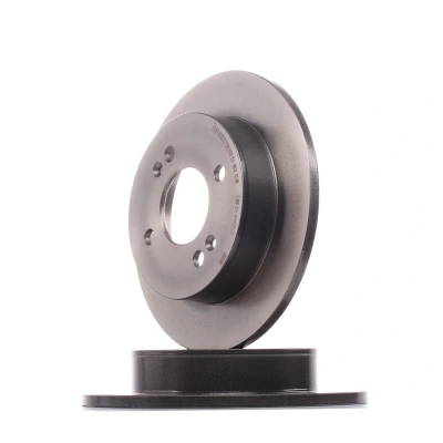 Kuva BREMBO COATED DISC LINE 08.C650.11 Jarrulevyt 234 10 4 täysi pinnoitettu Ruuveilla HYUNDAI: i10 II Hatchback