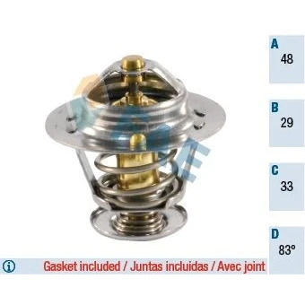 Kuva Termostaatti, jäähdytysneste DAIHATSU, HYUNDAI, KIA, NISSAN, TOYOTA, VW OE 21200 4M500, 4M510, 69T06