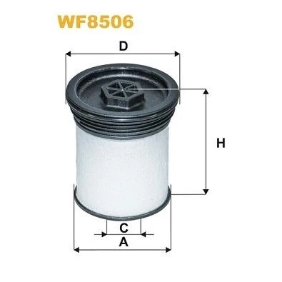 Kuva Polttoainesuodatin WIX FILTERS WF8506