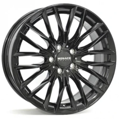 Kuva Monaco GP2 Gloss Black 8x18 5/112 ET30 B66.5