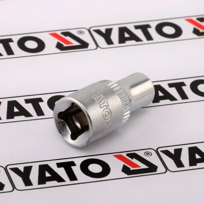 Kuva YATO YT 05213 Hylsyavain Torx DIN2124 E6 Kromi vanadium teräs