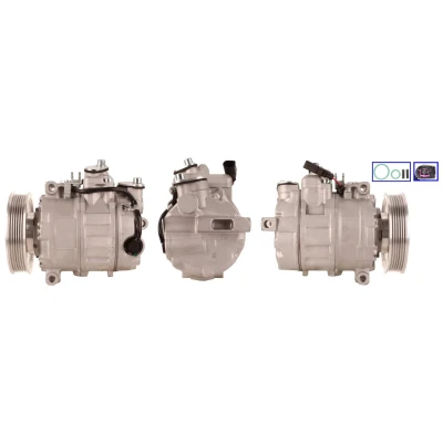 Kuva LUCAS ELECTRICAL ACP497 Ilmastoinnin Kompressori PAG 46 AUDI: A4 B7 Avant, Q7, A6 C6 Sedan