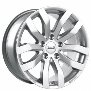 Kuva CMS C22 Racing Silver 6x15 5/100 ET45 B54.1 Alumiinivanteet