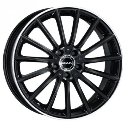 Kuva MAK Komet Black Polished 7.5x17 5/112 ET45 B66.6