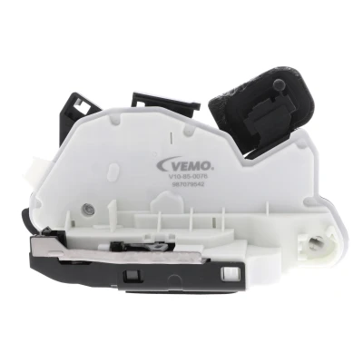 Kuva VEMO V10 85 0076 Oven Lukko ilman safelock turvalukitusta, Keskuslukituksella Eteen, vasen VOLKSWAGEN: Jetta 4, Beetle Hatchback, Polo V Hatchback
