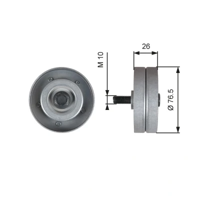 Kuva GATES FleetRunner Micro V Kit T36182 Ohjainrulla OPEL: Corsa C Hatchback, Astra H Zafira B, HONDA: CIVIC 7 Hatchback
