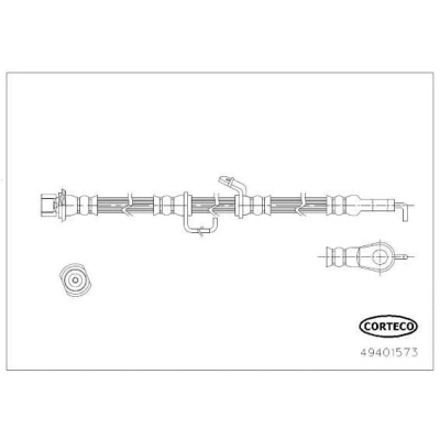 Kuva CORTECO 49401573 Jarruletku 655mm TOYOTA: Verso