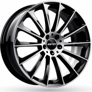 Kuva GMP Stellar Black Machined Face 7,5x17 5/110 ET33 B65