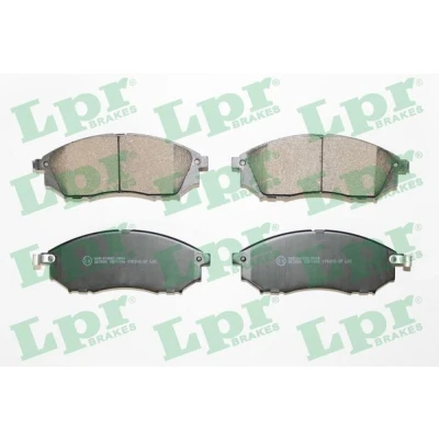 Kuva LPR 05P1406 Jarrupalat NISSAN: Qashqai / Qashqai+2 I, Pathfinder 3, NP300 Navara Pick up, RENAULT: Koleos I
