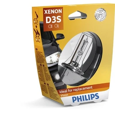 Kuva Xenon lamppu PHILIPS Vision D3S PK32d 5 LAND ROVER, JEEP, VOLVO, DODGE, SEAT, KIA, CHEVROLET, PORSCHE, VW, MERCEDES BENZ, JAGUAR, OPEL, VAUXHA