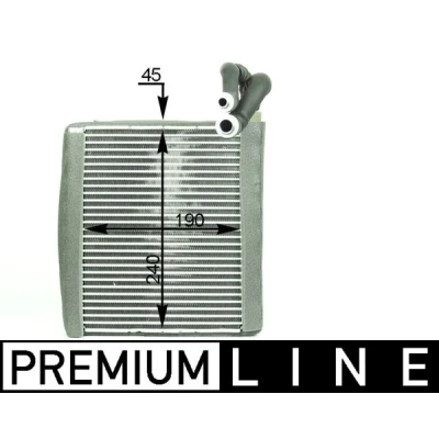 Kuva MAHLE ORIGINAL AE 120 000P Ilmastoinnin Höyrystin ilman paisuntaventtiiliä