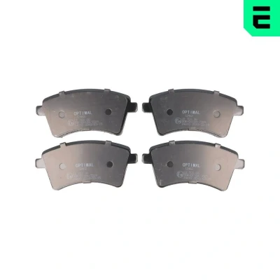 Kuva OPTIMAL BP 12462 Jarrupalat Etuakseli Ilman kulumisenilmaisinta, Ei kulumisenilmaisimelle RENAULT: Kangoo II / Grand Kangoo, Express