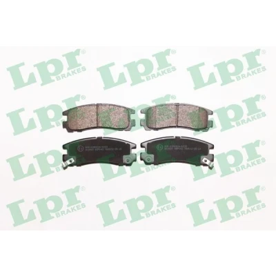 Kuva LPR 05P043 Jarrupalat MITSUBISHI: Sigma Sedan, Pajero Sport 1 SUV, GALANT 6, CHRYSLER: Sebring II Sedan