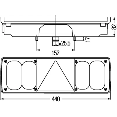 Kuva HELLA 1LG 007 150 111 Ajovaloumpio SCANIA: P,G,R,T series
