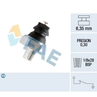Kuva Öljynpainekytkin DAIHATSU, ISUZU, KIA, MAZDA, OPEL, TOYOTA OE 04024251, 059 906 088 AK, AT