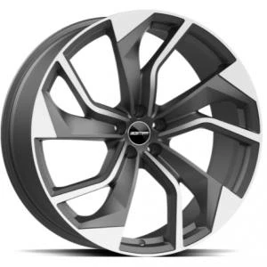 Kuva GMP Rebel Matt Anthracite Diamond 9.5x22 5/112 ET36 B66.5