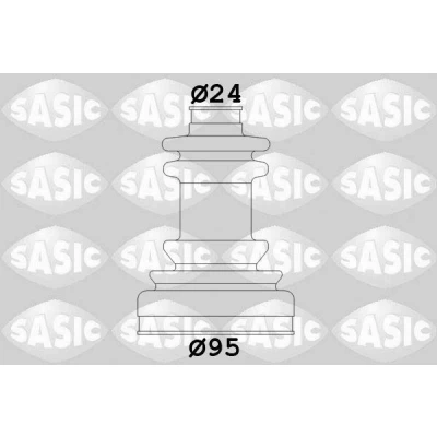 Kuva SASIC 2933423 Paljekumisarja, Vetoakseli Pyörän puoli FIAT: Ducato II Van, I Van