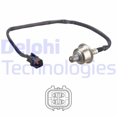 Kuva DELPHI ES21317 12B1 Lambda Anturi Planarsondi, Lämmitetty HYUNDAI: i20 II Coupe