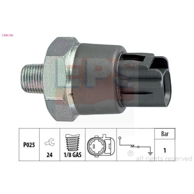 Kuva EPS 1.800.188 Öljynpaineanturi 1/8 GAS 1 Made in Italy OE Equivalent MAZDA: CX 5 I, MITSUBISHI: COLT 6