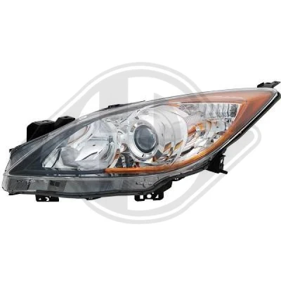 Kuva DIEDERICHS 5619081 Ajovaloumpio Vasen H11, HB3 MAZDA: 3 Sedan, Hatchback