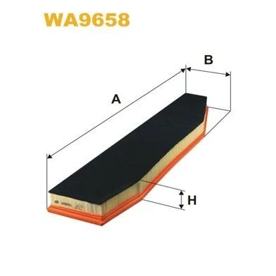 Kuva Ilmansuodatin WIX FILTERS WA9658