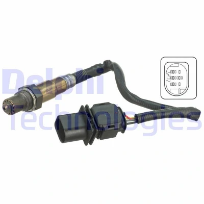 Kuva DELPHI ES20681 12B1 Lambda Anturi Laajakaista lambdasondi, Lämmitetty PEUGEOT: Boxer Bussi