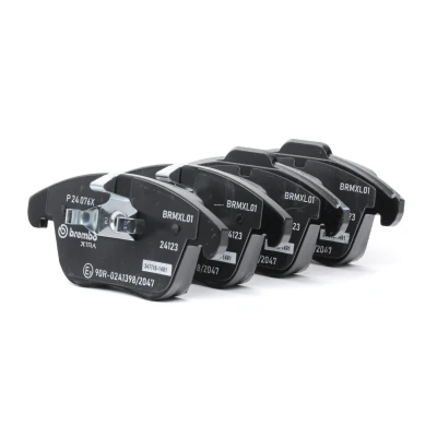 Kuva BREMBO P 24 076X Jarrupalat Ilman kulumisenilmaisinta tarvikkeita VOLVO: V70 3, V60 I, XC70 II Farmari, FORD: S Max Mk1, MONDEO 4 Turnier