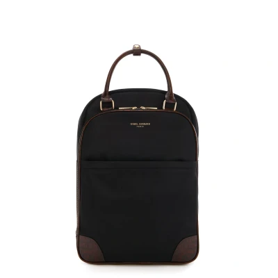 Kuva Isabel Bernard Leather/Nylon Black Backpack Women 39cm IB20004 901