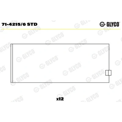 Kuva GLYCO 71 4215/6 STD Kiertokangen Laakeri