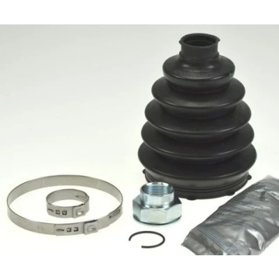 Kuva SPIDAN 24894 Paljekumisarja, Vetoakseli 122,90 TPE (termoplastinen elastomeeri) mutterilla FIAT: Linea, Grande Punto Hatchback