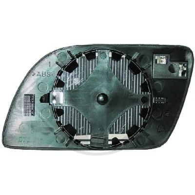 Kuva DIEDERICHS 2205027 Sivupeilin Lasi Vasen VOLKSWAGEN: Polo IV Hatchback