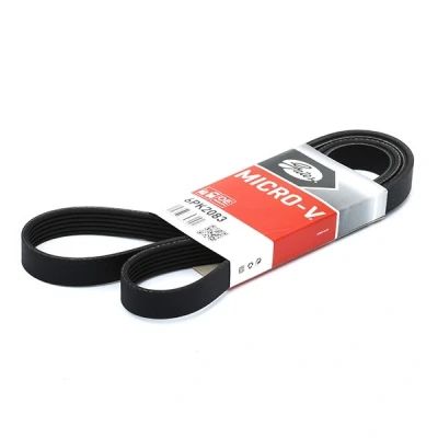 Kuva GATES 6PK2083 Moniurahihna 2083 6 Polyesteri, EPDM (eteenipropeeni dieeni kumi) FleetRunner Micro V BMW: 5 Sedan, 3 Touring