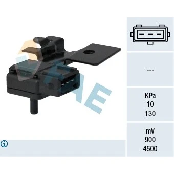 Kuva Tunnistin, imusarjapaine VOLVO S60 I, V70 II OE 9486209, 9486209 1, AS 319