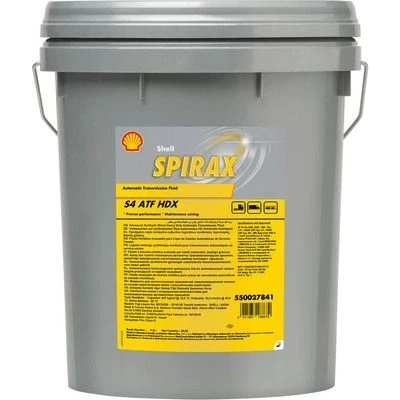 Kuva SHELL Spirax S4 ATF HDX 550027841 Automaattivaihteistoöljy 20 MERCEDES BENZ: GLC SUV, E sarja T modell, Sedan, BMW: 5 Touring, X5