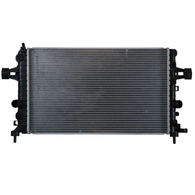 Kuva NRF EASY FIT 53442 Jäähdytin Alumiini 600 368 16 Kumihylsyllä Jäähdytysrivat juotetut OPEL: Astra H GTC, Zafira B, Caravan