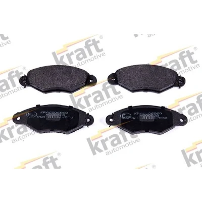 Kuva KRAFT 6006060 Jarrupalat Etuakseli CITROËN: Xsara Farmari, Coupe, Hatchback, PEUGEOT: 306 206+ Sedan